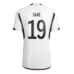 Tyskland Leroy Sane #19 Hemmatröja VM 2022 Kortärmad